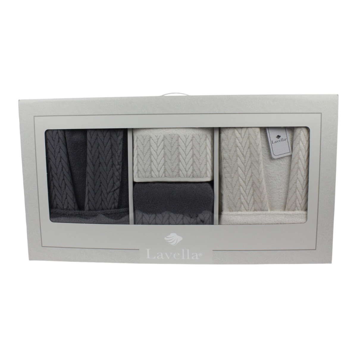 LAVELLA SENA WELLNESS SET | HELLGRAU-CREME 6-TEILIG