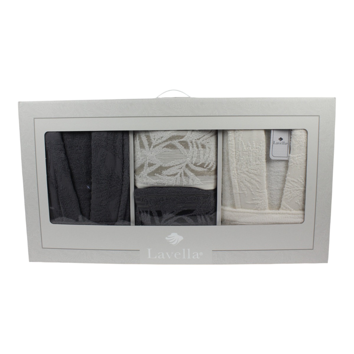 LAVELLA DURU WELLNESS SET | HELLGRAU-CREME 6-TEILIG