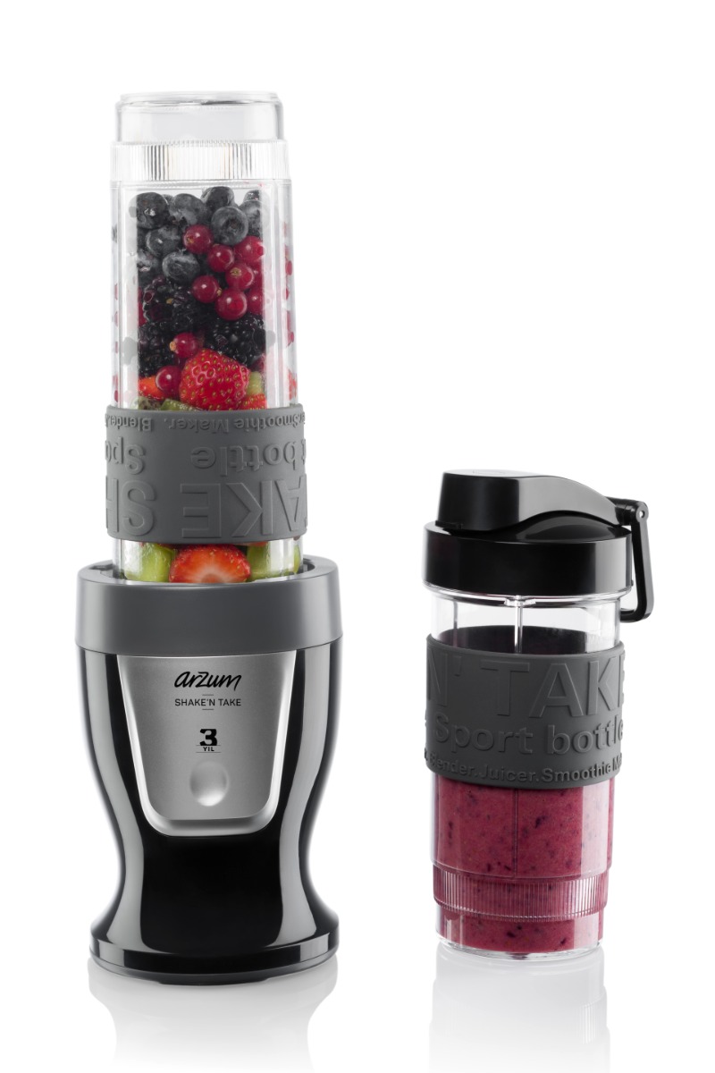 ARZUM SHAKE'N TAKE PERSÖNLICHES BLENDER | SCHWARZ