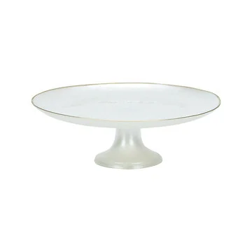 BRICARD CRISPY PATISSERIEBORD | 33 CM WIT - GOUD
