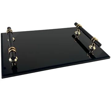 SERVING TRAY CNR50388 | 30X20 CM BLACK