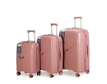 SUITCASE SET CNR002 | PINK 3-PIECE