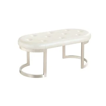 CATANIA LONGCHAIR | 110X50X47 CM WHITE PU H1106-2