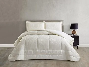 LAVELLA SELENA BEDSPREI SET | 260X240 CM WIT 3-DELIG