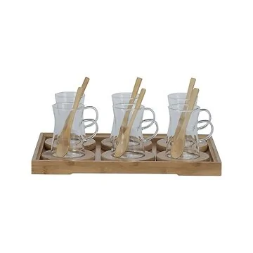 BAMBOO TEAGLASS SET CNR QZB | 19-PIECE