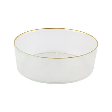 BRICARD REXY SCHALEN | 20 CM TRANSPARENTES GOLD