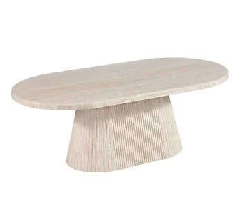 DESIO COUCHTISCH TRAVERTIN | 130X70X45 CM TRAVERTIN