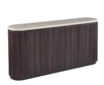 PATERNO DRESSOIR BRUIN | 180X40X85 CM TRAVERTINE