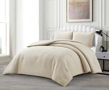 LAVELLA AFET TAGESDECKE SET | 240X250 CM BEIGE 3-TEILIG