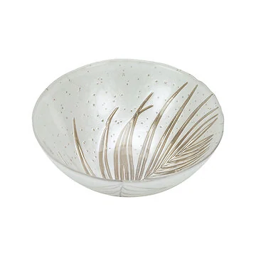 BRICARD BALI BOWLS SET |  WHITE - GINGER 6-PIECES