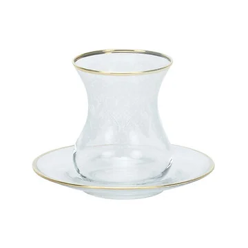 BRICARD ALIZE THEEGLAZEN SET | GOUD 12-DELIG
