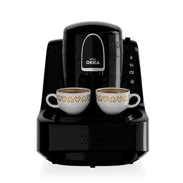 ARZUM OKKA ELITE TURKISH COFFEE MACHINE | BLACK-CHROME
