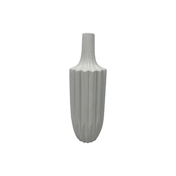 FUGURATO VASE 9283 | Ø18,5X56,5 CM WEISS