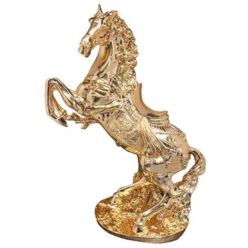 DECORATIE CNR054B PAARD | 70 CM GOUD