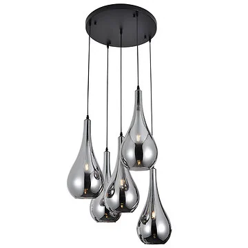 HÄNGELAMPE GRONAU | SCHWARZ Ø62 CM