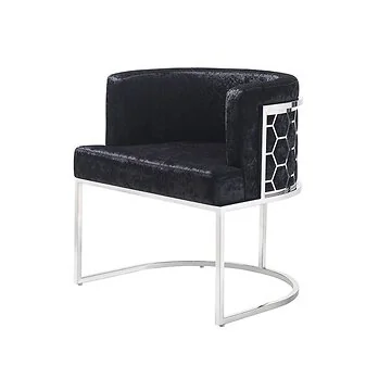 PICENO ESSZIMMERSTUHL | SCHWARZER STOFF A41-23