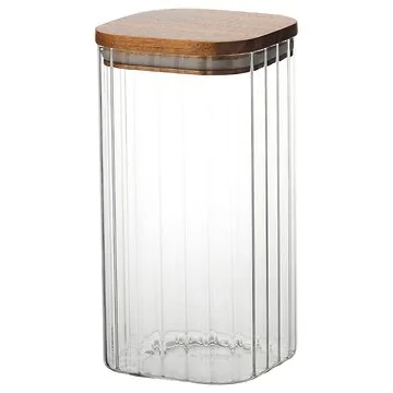 BRICARD ACACIA STORAGE JAR 004C | 10X10X20 CM 1.6L