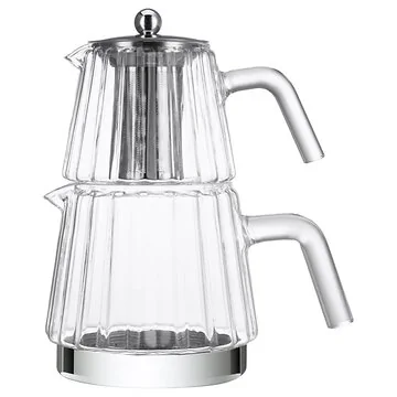 FERVEO VELDA THEEPOTSET | 1,0/2,0 L TRANSPARANT