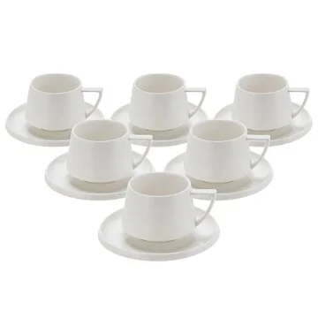 BRICARD BELLON ESPRESSO SET | WEIß 12-TEILIG