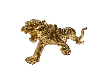 DECORATIE CNR1385 LEOPARD | 75 CM GOUD