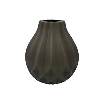 FUGURATO VASE 9518 | Ø22,5X25,5 CM GRAU