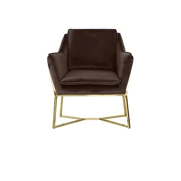 FOGGIA SOFA GOLD | BROWN FABRIC MJ11-82
