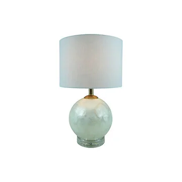 LUMCI GISELLE TISCHLAMPE | GOLD-WEIß Ø25X41 CM