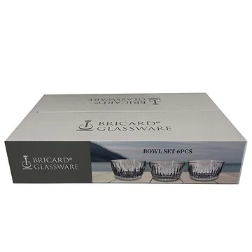 BRICARD ALTEA BOWLS SET | GOLD Ø10 CM 6 PIECES