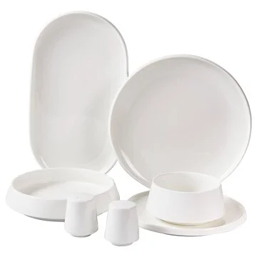 BRICARD BELLON TABLEWARE SET | WHITE 27-PIECE