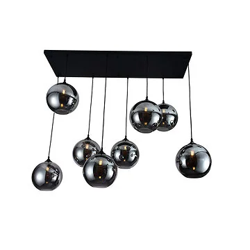 PENDANT LAMP ESSEN | BLACK 120X40 CM
