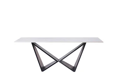 CENTO COUCHTISCH MAT SCHWARZ | 130X70X42 CM KERAMIK SW001