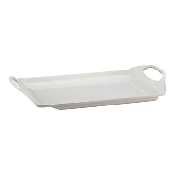 FERVEO MAHIDA GRILL PAN | BEIGE-GREY 45X27X2,5 CM