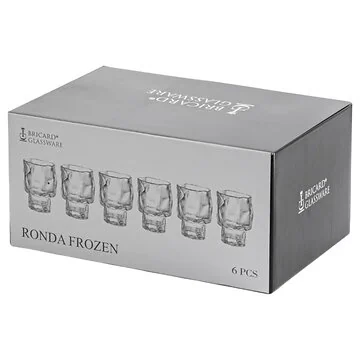 BRICARD RONDA FROZEN GLÄZERSET | 6-TEILIG
