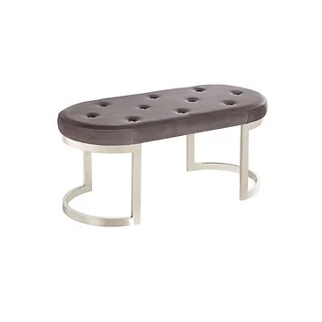 CATANIA LONGCHAIR | 110X50X47 CM GREY FABRIC VELU97A