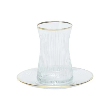 BRICARD SOLEI THEEGLAZEN SET | GOUD12-DELIG
