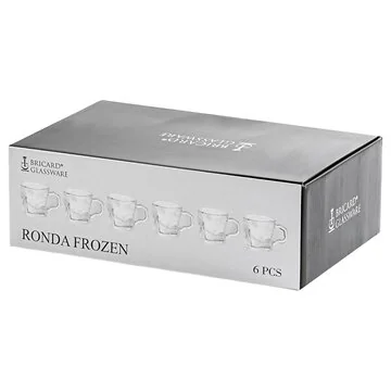 BRICARD RONDA FROZEN TEEGLÄZERSET | 6-TEILIG