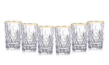 BRICARD GIRONA TUMBLER SET | GOLD 6-PIECE
