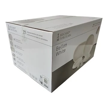BRICARD BELLON TABLEWARE SET | WHITE 27-PIECE