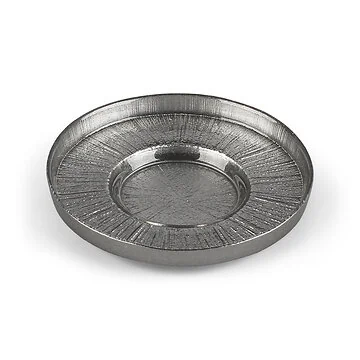 BRICARD REXY TEE-TELLERSET | 12 CM DUNKELSILBER 6 TEILIG
