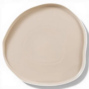 BRICARD BONNES TABLEWARE SET | WHITE-TAUPE 27-PIECE