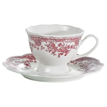 BRICARD FLEURY KAFFEE SET | ROSA 12-TEILIG