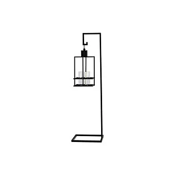 FUGURATO ELEGANCE CANDLE HOLDER 22Y0008-M | MATT BLACK