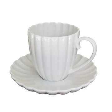 BRICARD PARIS COFFEE SET | WHITE 12-PIECE