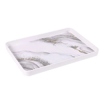 BRICARD MELAMINE DIENBLAD 301 | WIT-MARMER 39X27 CM