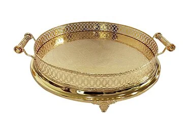 FUGURATO PRÄSENTIERBRETT 801 RUND | GOLD Ø56X11 CM