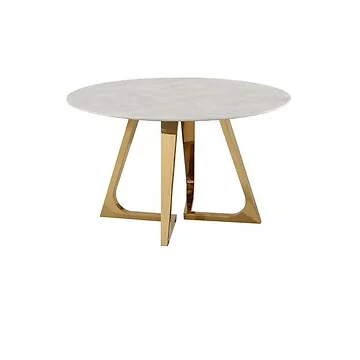 BARI EETTAFEL GOUD 130*76CM MARMER 928