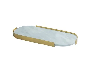 FUGURATO PLATEAU MARBLE 1501 | WEISS-GOLD
