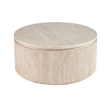 BONDO COUCHTISCH TRAVERTINE | Ø100X45 CM TRAVERTINE