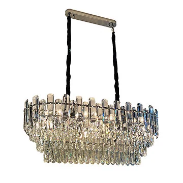 PENDANT LAMP HAMBURG | CHROME 85x35 CM
