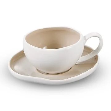 BRICARD BARLES ESPRESSOSET | WIT-TAUPE 12-DELIG